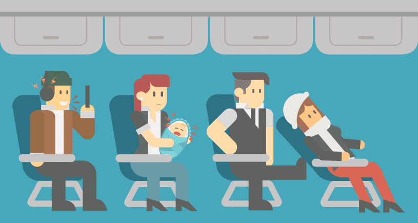 How to Deal With Airplane Etiquette Offenders