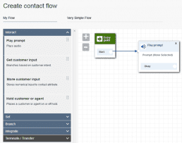 Amazon Connect Contact Flow Creation