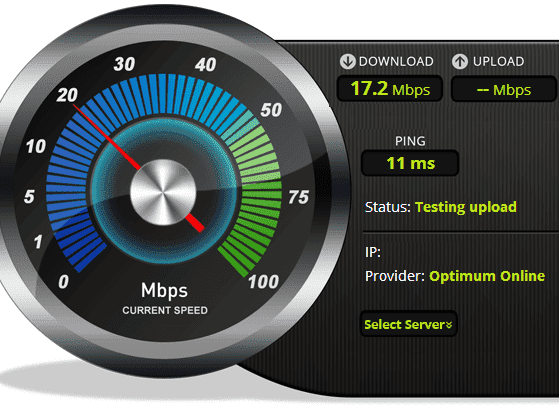 cox internet speed test