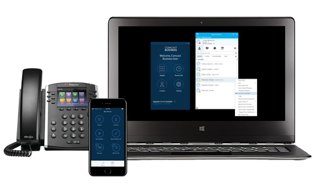 comcast business compatible phones for voip calls