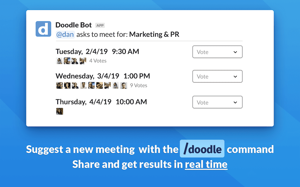 Doodlebot Slack Integration