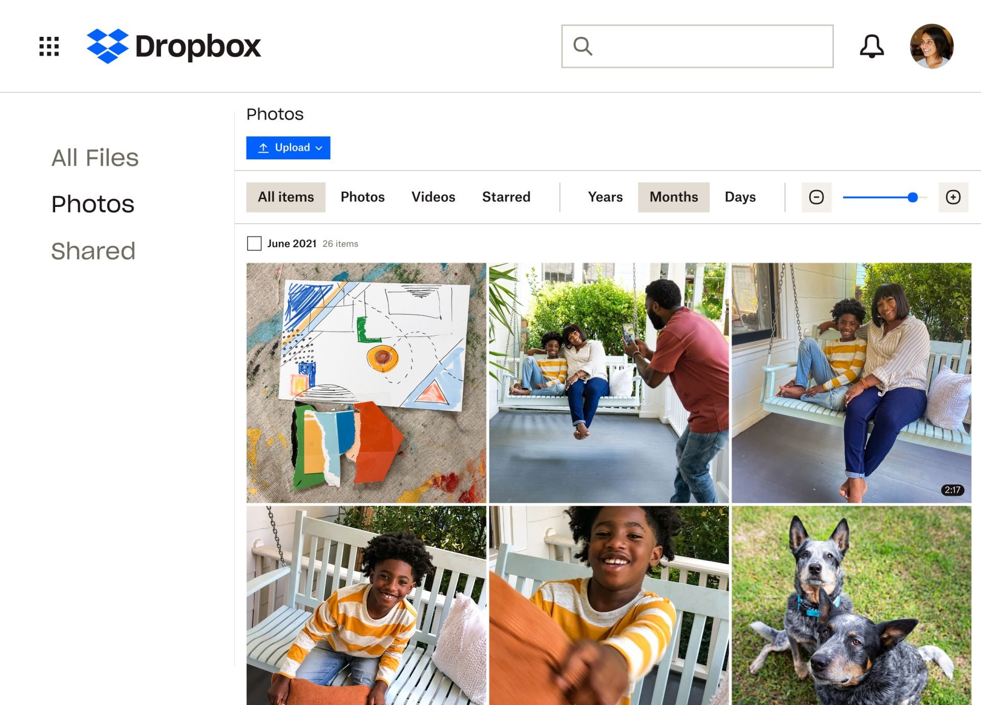 Dropbox Photo Storage