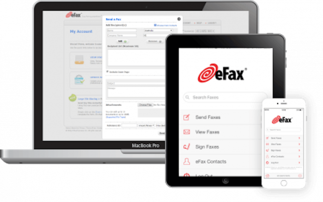 efax messenger file location