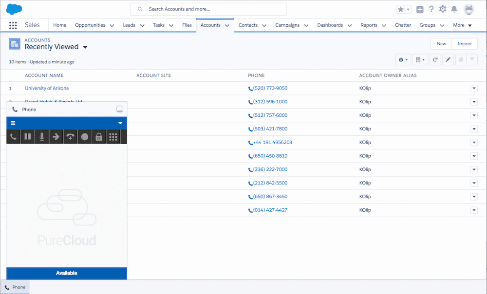 Genesys Salesforce Integration