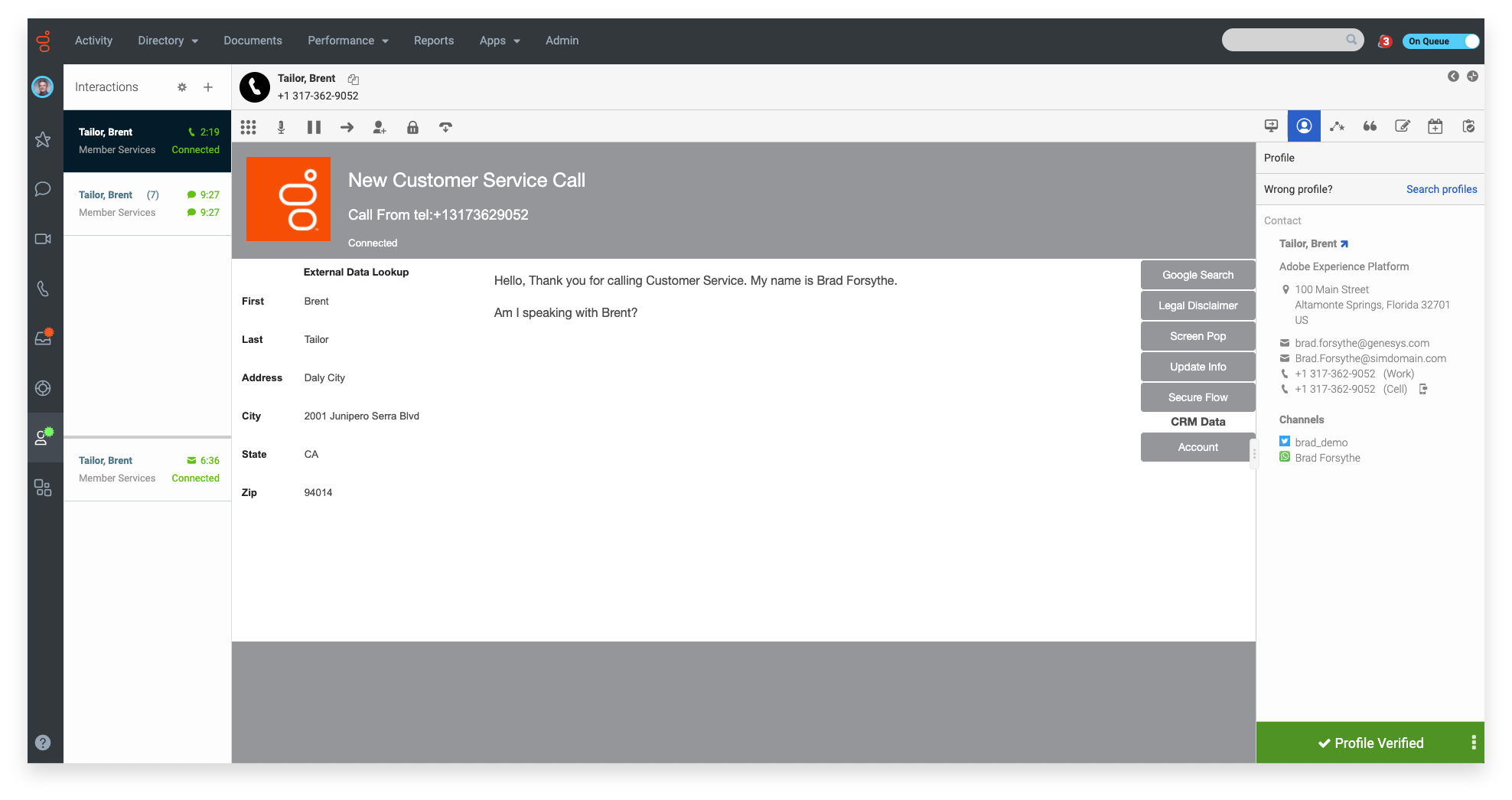 Transfer to flow from agent script - Scripts - Genesys Cloud