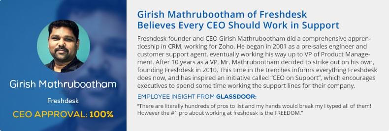 Girish Mathrubootham, CEO of Freshdesk Girish Mathrubootham, CEO of Freshdesk
