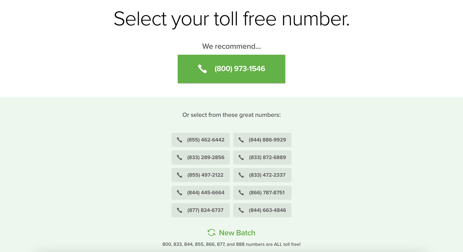 Grasshopper toll-free number