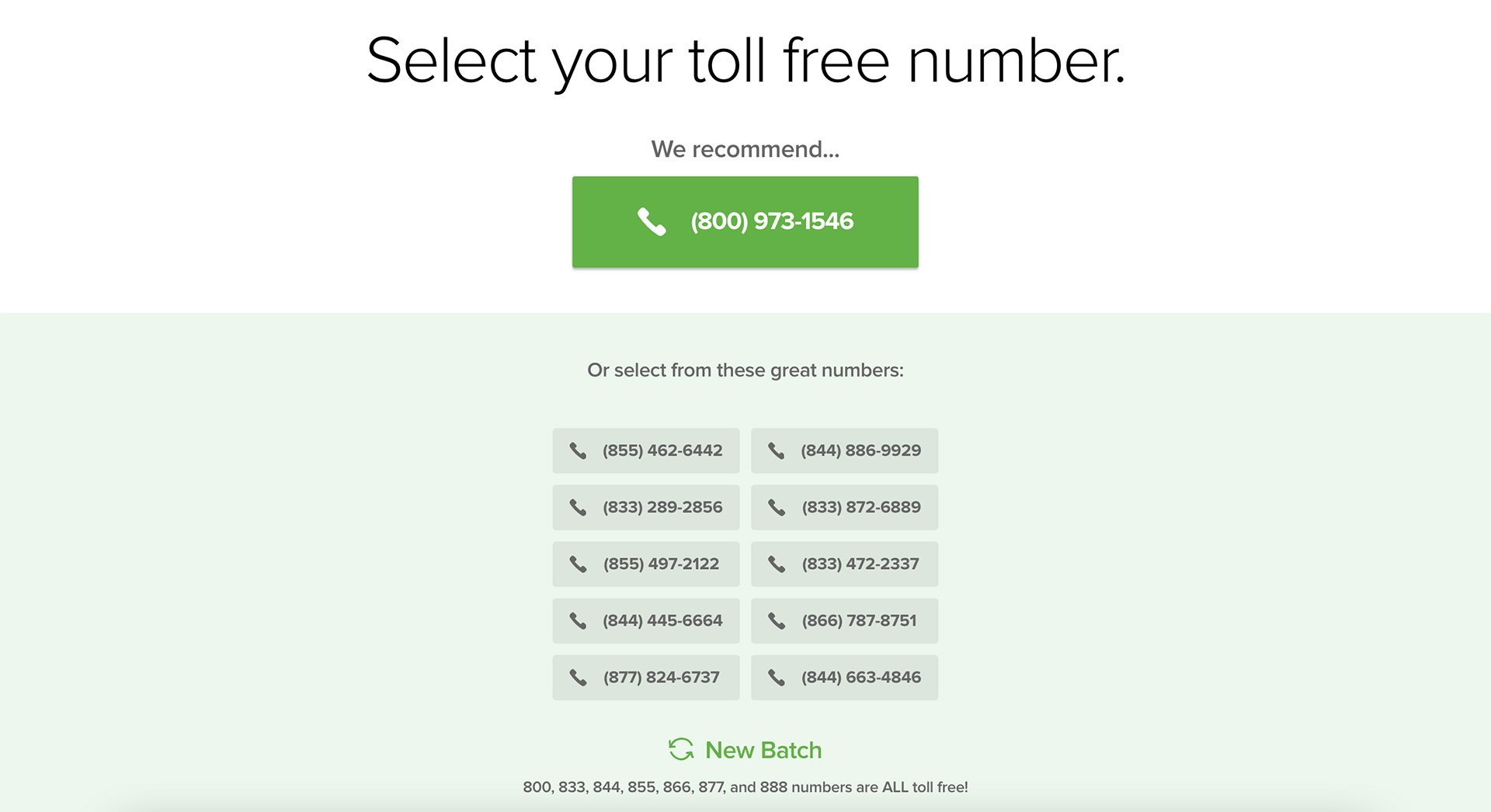 Toll 2025 free number