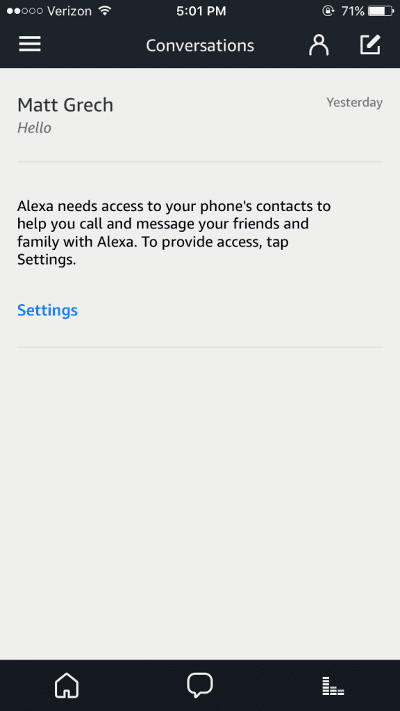 Alexa Phone App