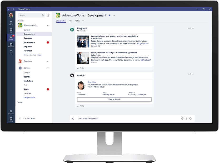 First Look At Microsoft Teams: Slack Doesn't Have To Worry