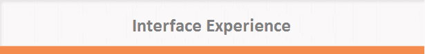 Interface Experience