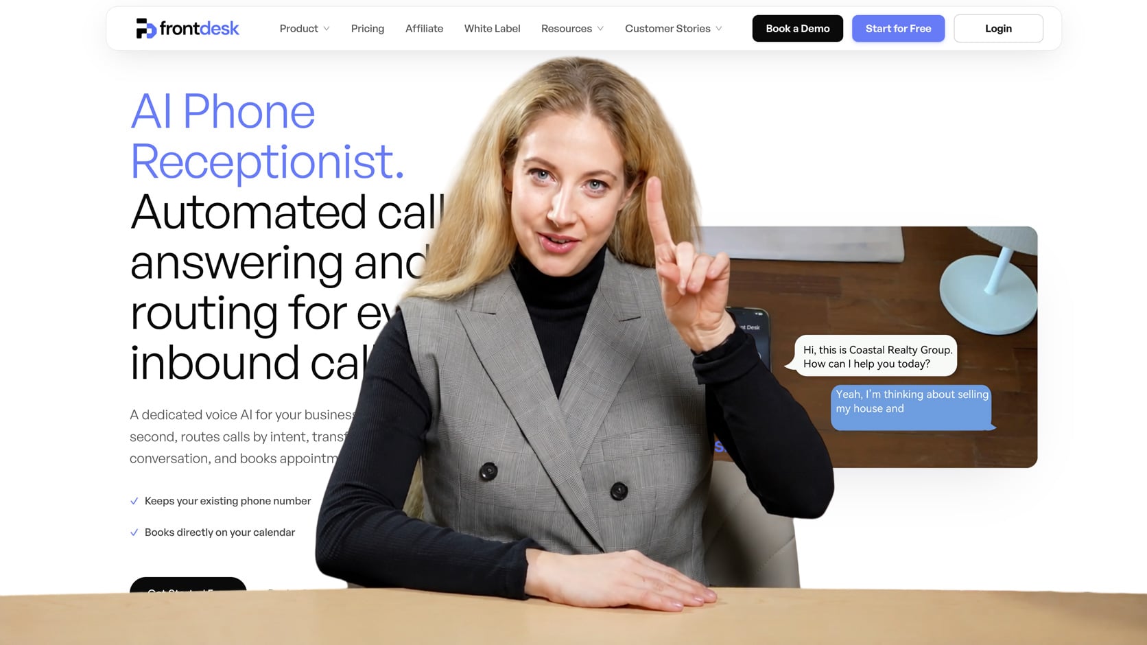 Katherine reviews Frontdesk