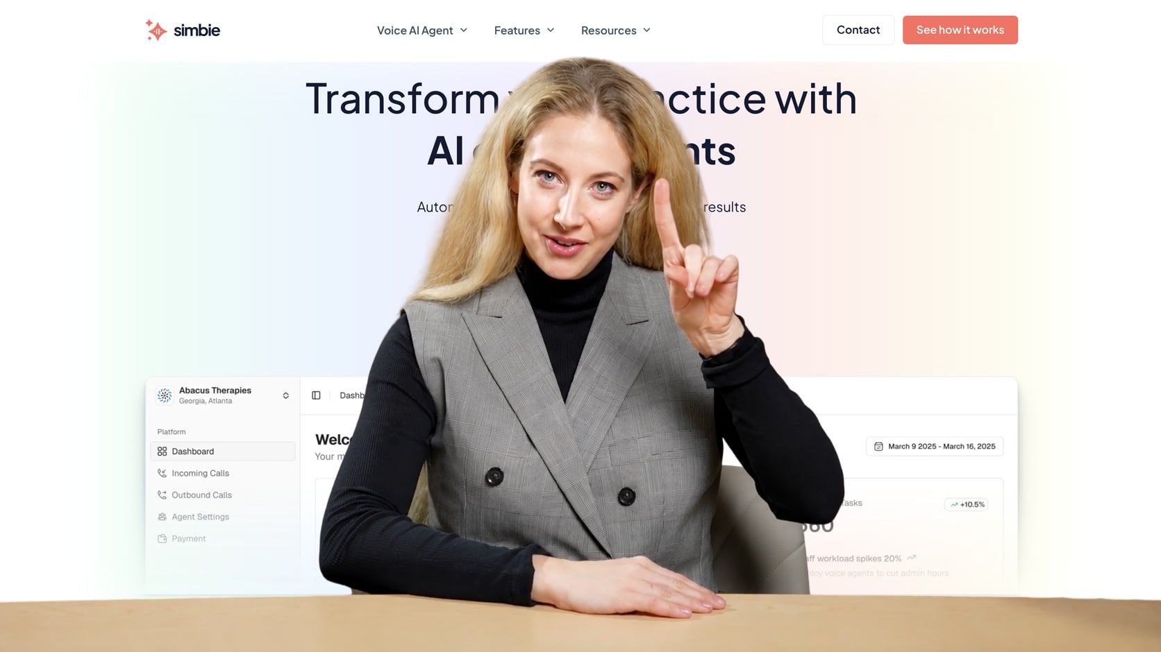Katherine reviews Simbie ai