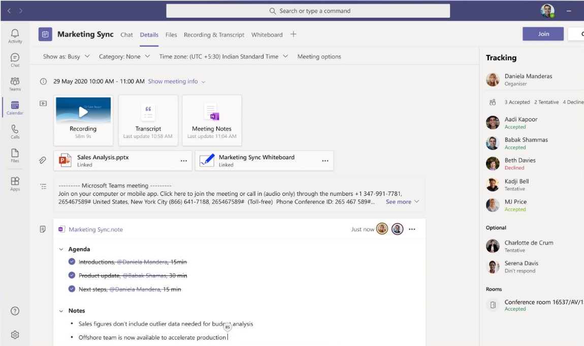 Microsoft Teams Chat