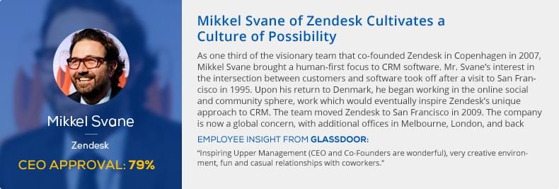 Mikkel Svance, CEO Zendesk 