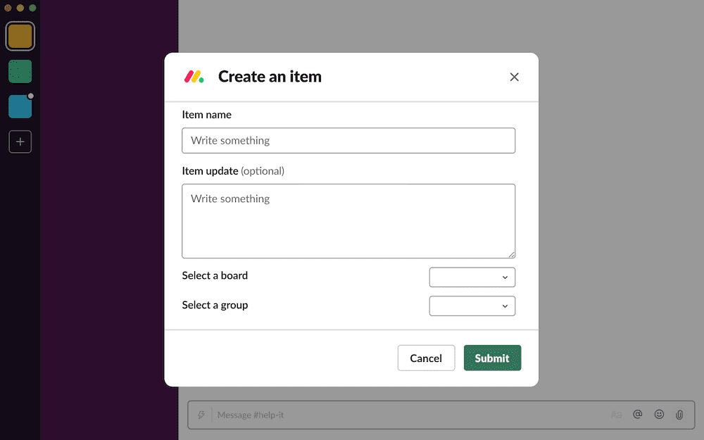 Monday.com Slack Integration