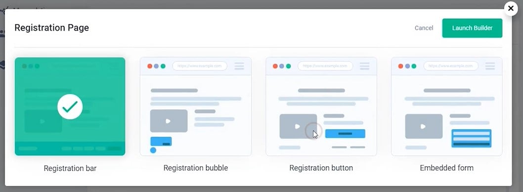 My Registration Embed