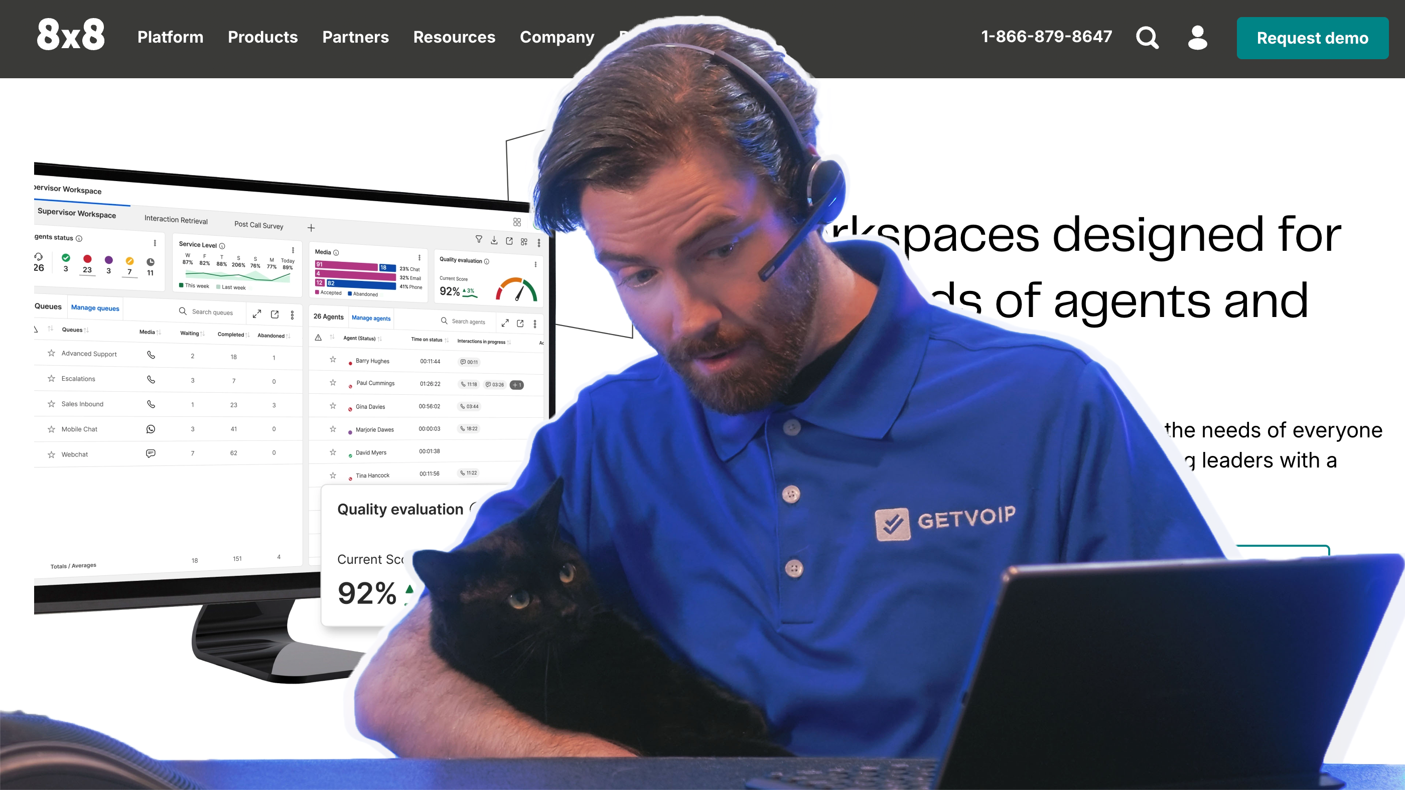 Nate Reviews 8x8 Contact Center Software