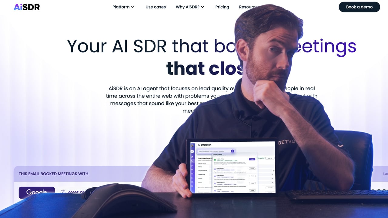 Nate Reviews AiSDR Agent