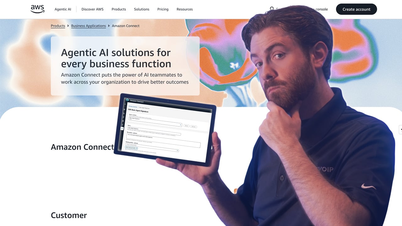 Nate Reviews Amazon Connect
