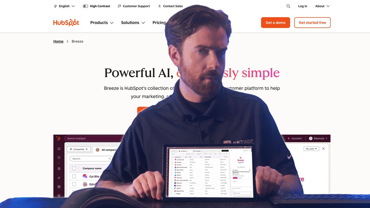 Nate Reviews Hubspot Breeze