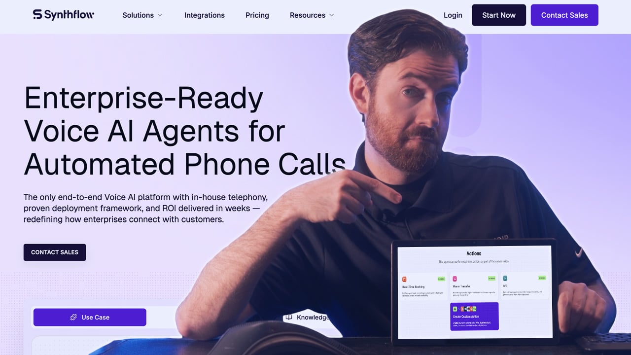 Nate Reviews Synthflow