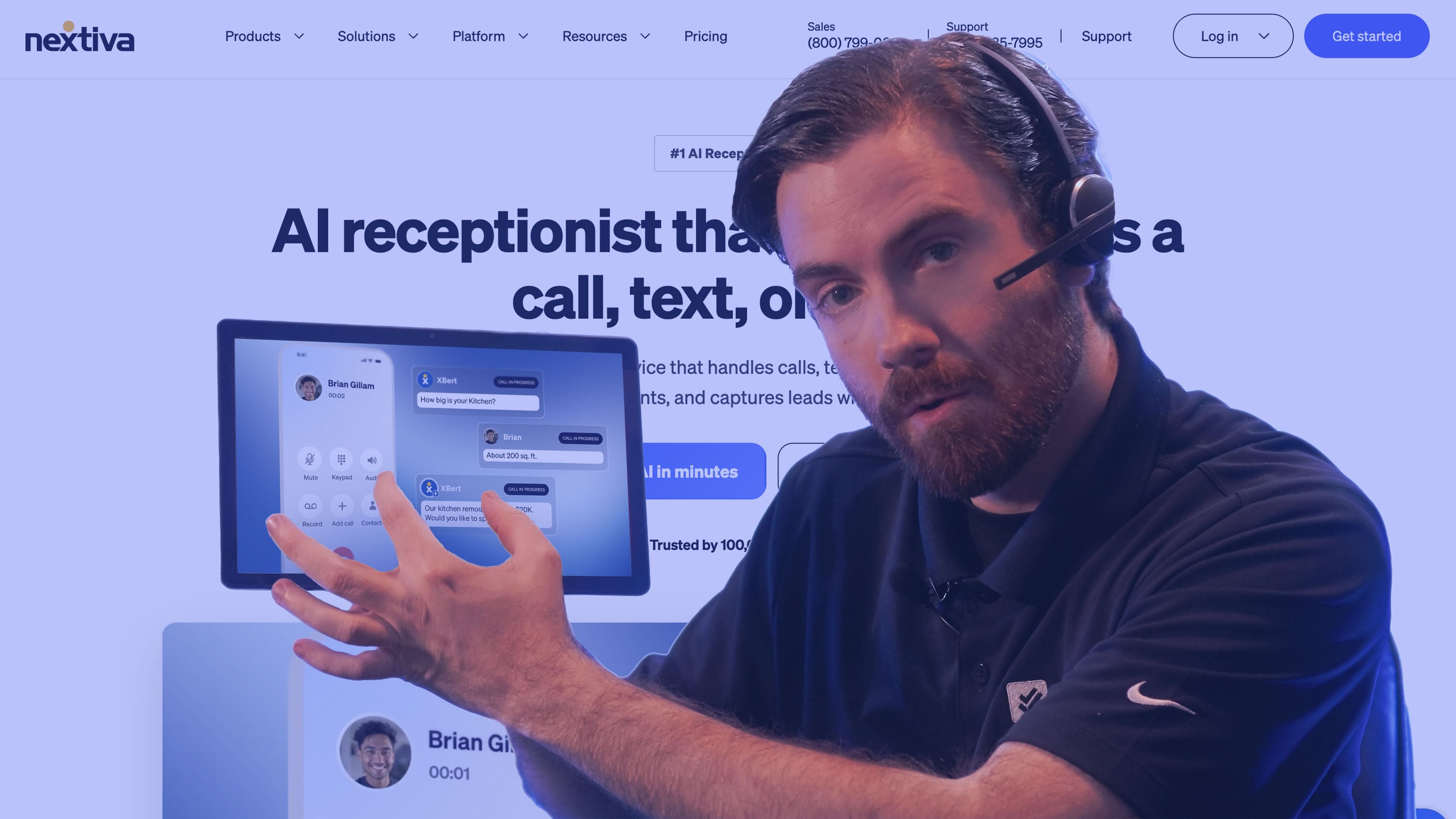 Nate Reviews XBert AI Receptionist