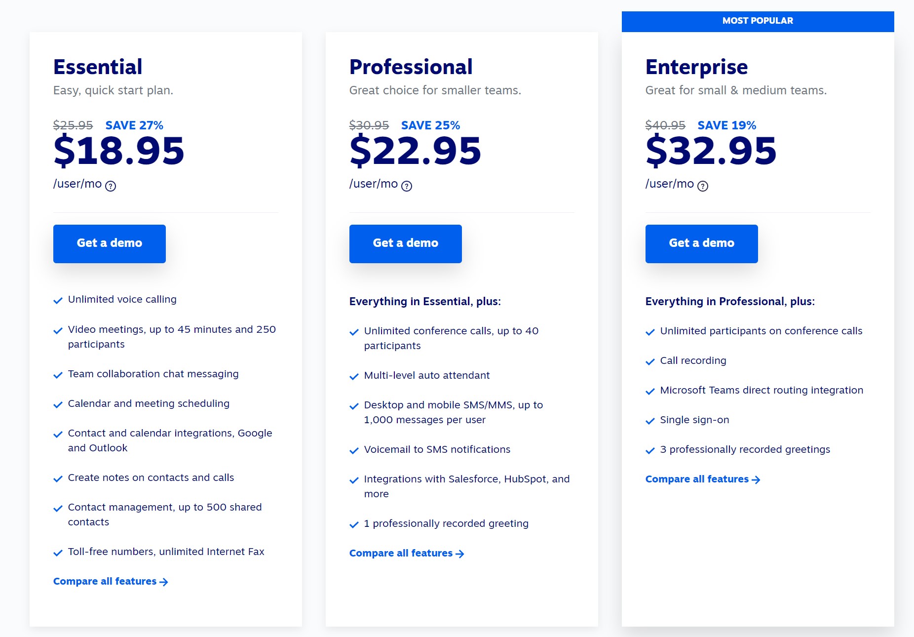 Nextiva Pricing