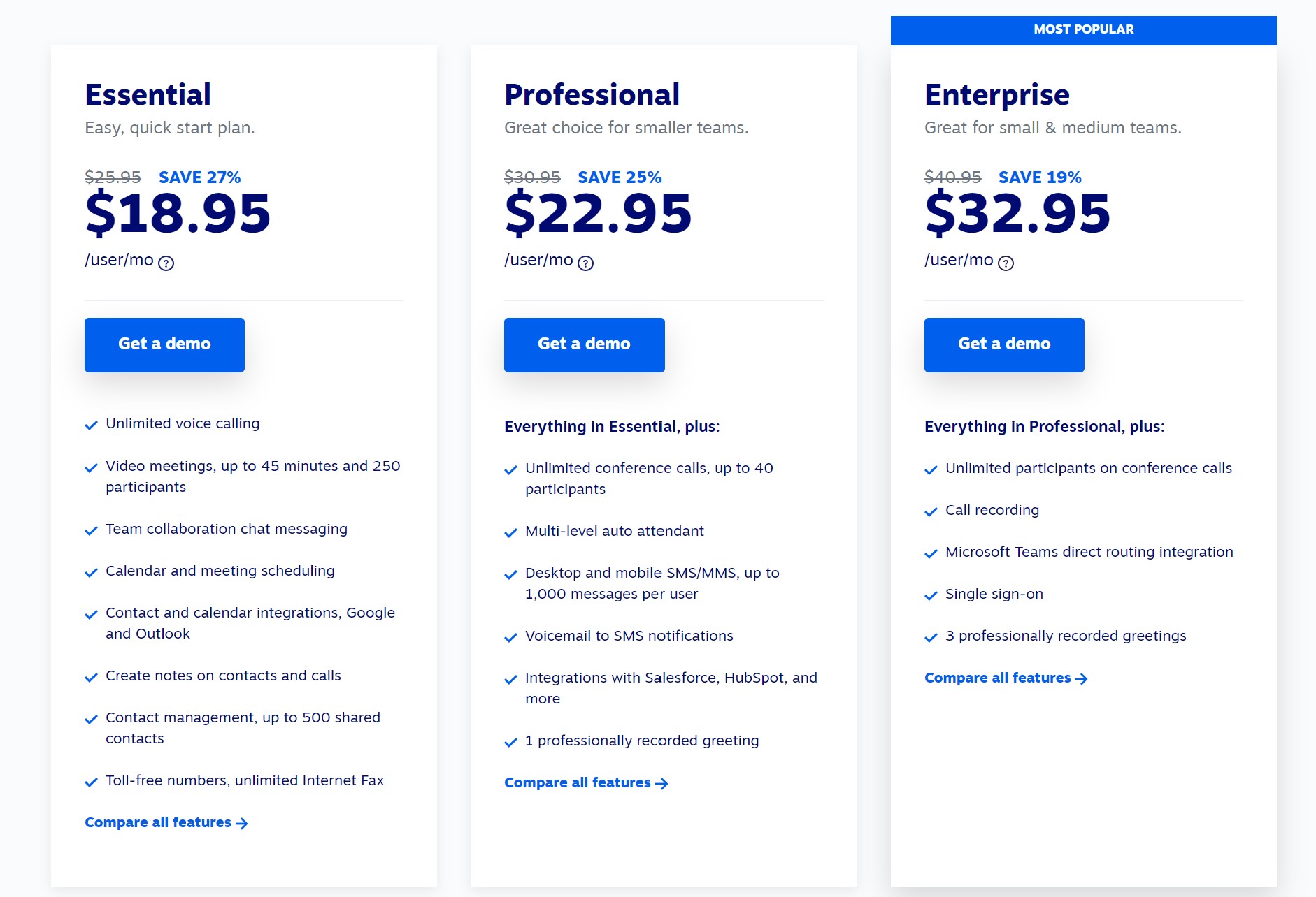 Nextiva Pricing