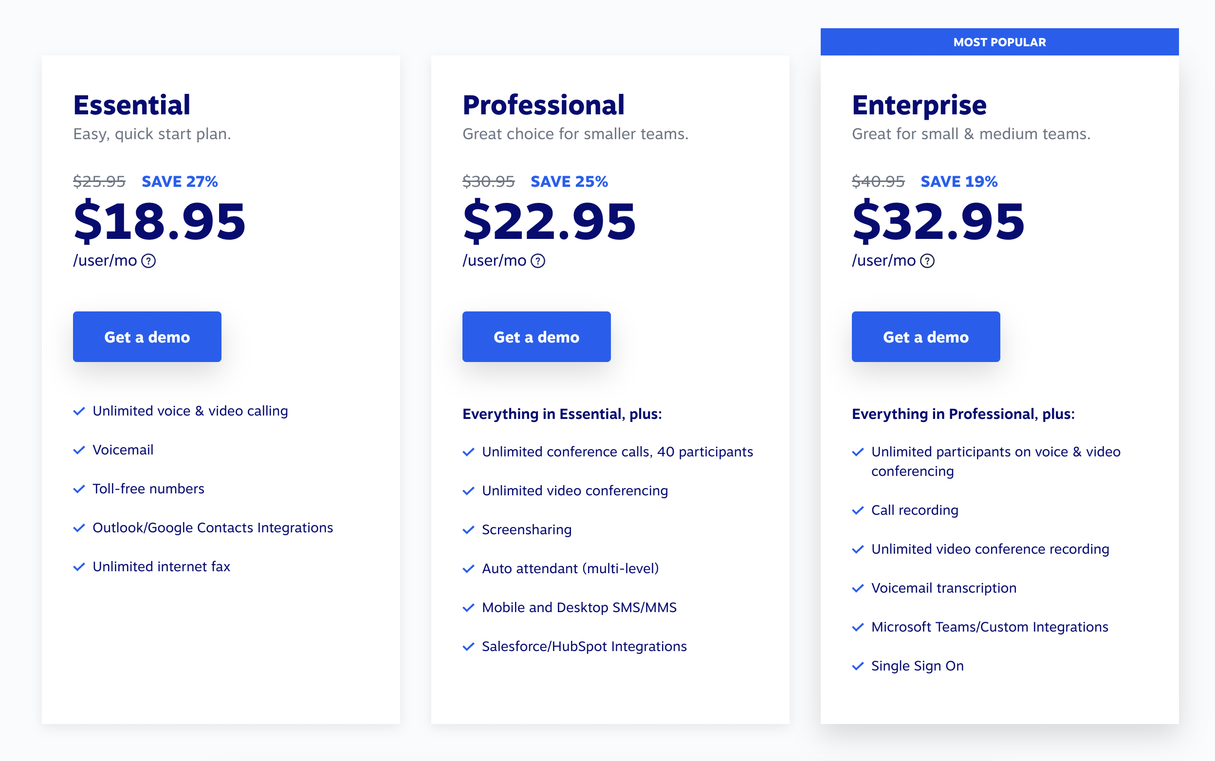 Nextiva pricing