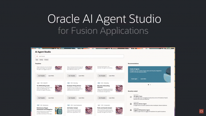 Oracle’s New AI Agent Studio Is a Big Swing at “Total Service Automation”