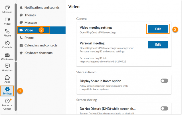 RingCentral Endtoend encryption