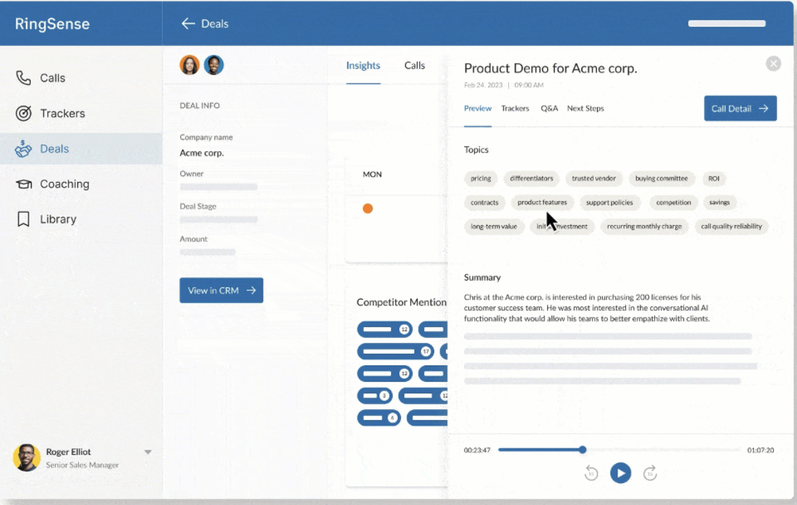 RingCentral RingSense