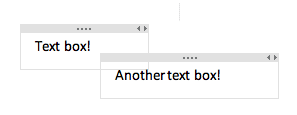 Text Boxes on One Note
