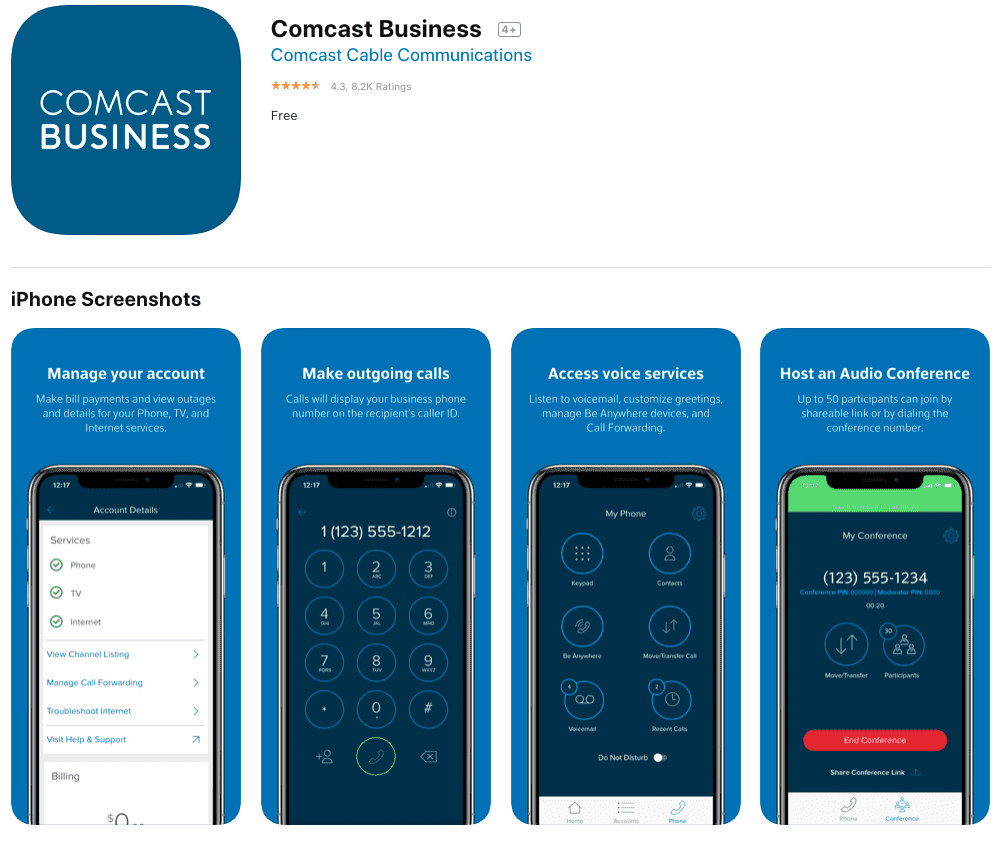 business phone app