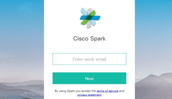 cisco spark for ios