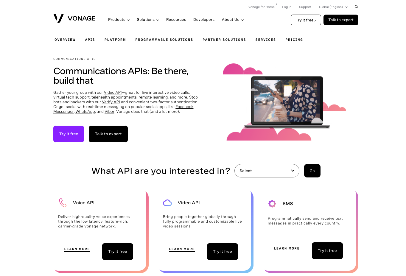 Vonage Communication APIs