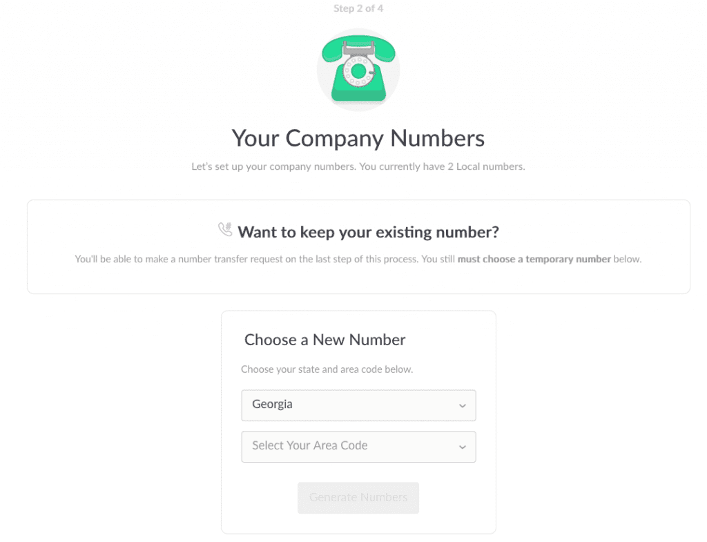 Your Company Numbers