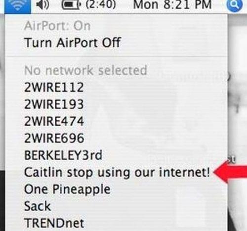 Wi-Fi Network Security is Important, and Sometimes Comical 