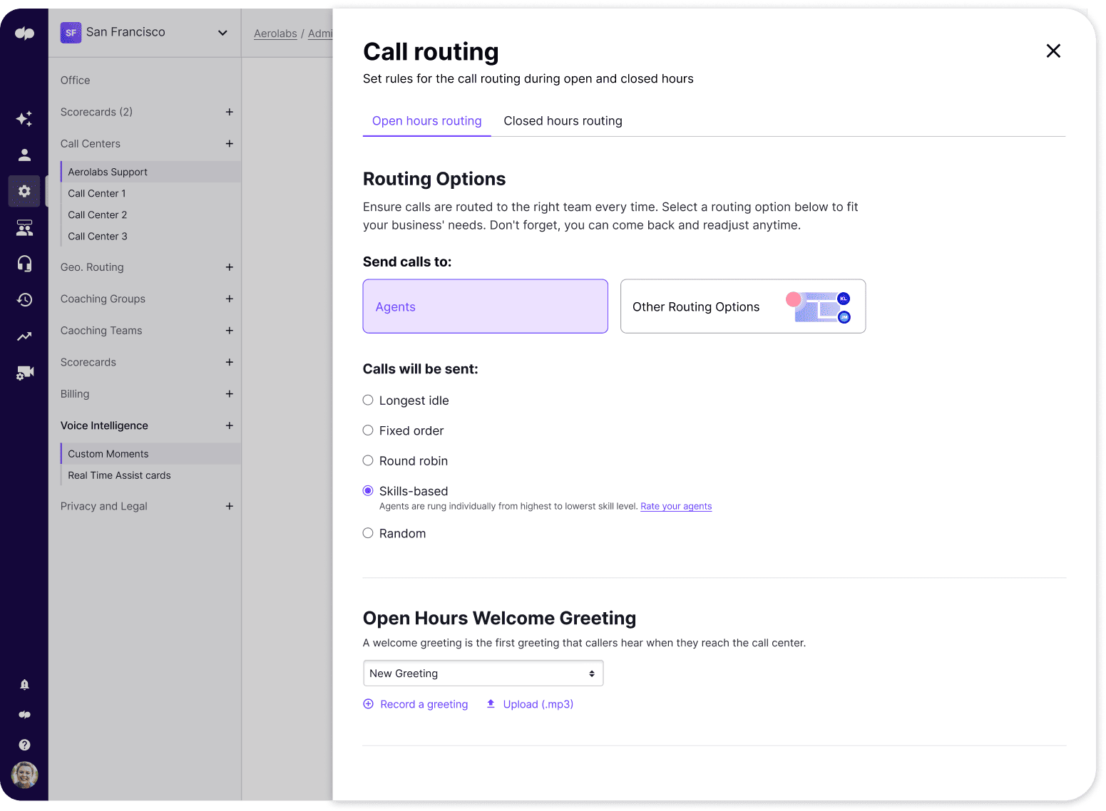 call routing and call paths