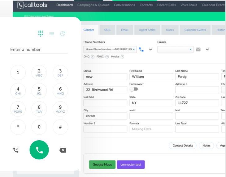 calltools preview dialer new