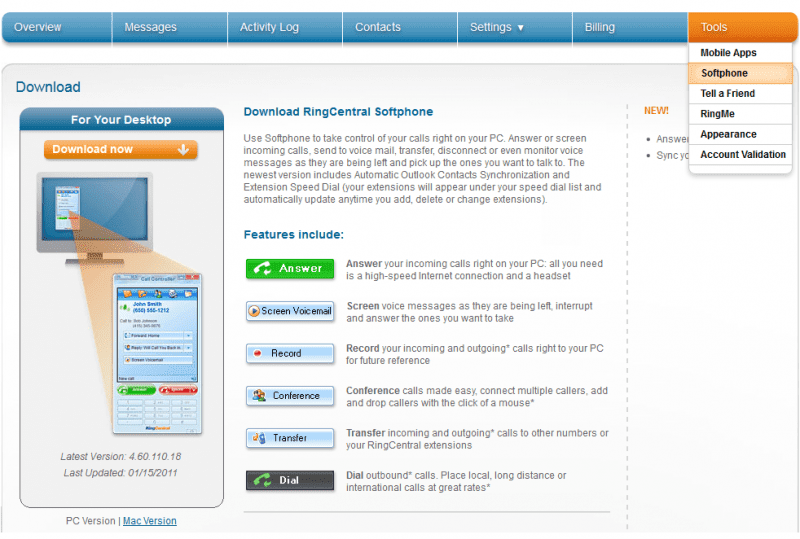 ringcentral add speeddial vvs