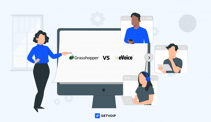 eVoice vs Grasshopper: Features, Pricing, Pros & Cons