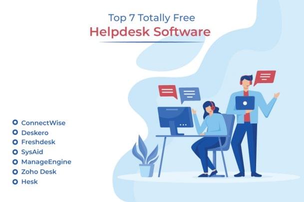 Top 7 Totally Free Helpdesk Software Options for Small Business [Chart]