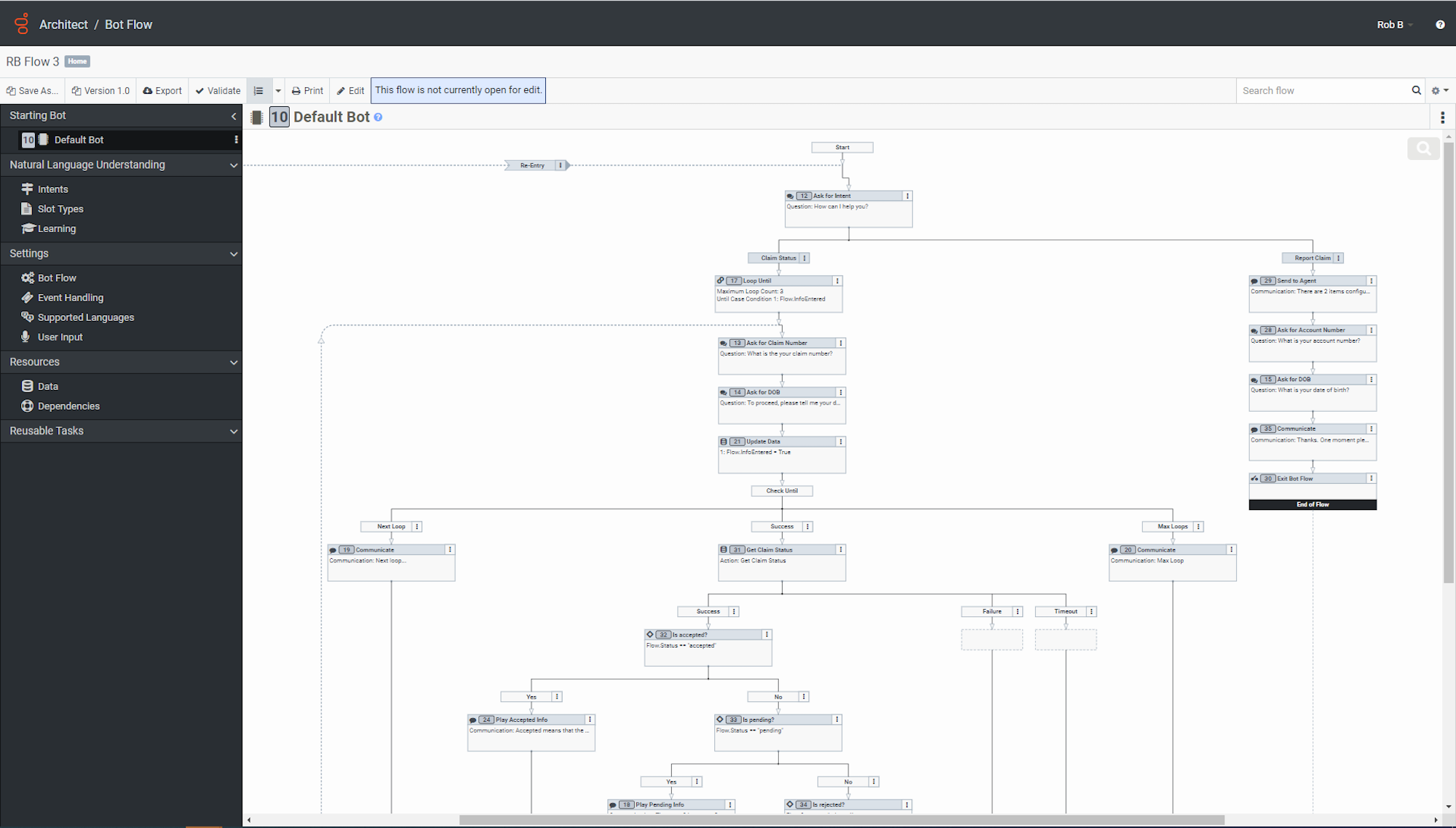 genesys bot flow