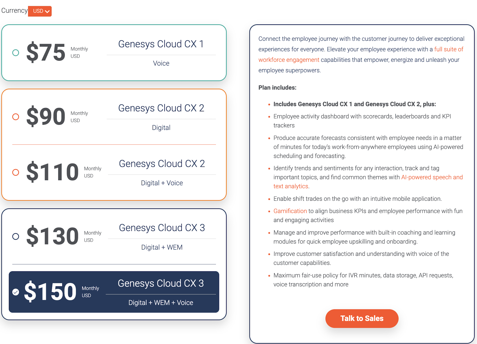 genesys cloudcx pricing