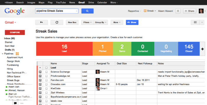Top 7 Gmail CRM Integrations for Chrome Users