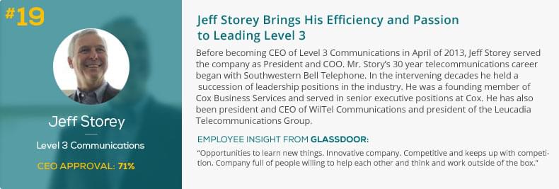 Jeff Storey Brings His Efficiency and Passion to Leading Level 3 