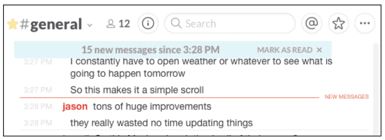 scheduled slack messages