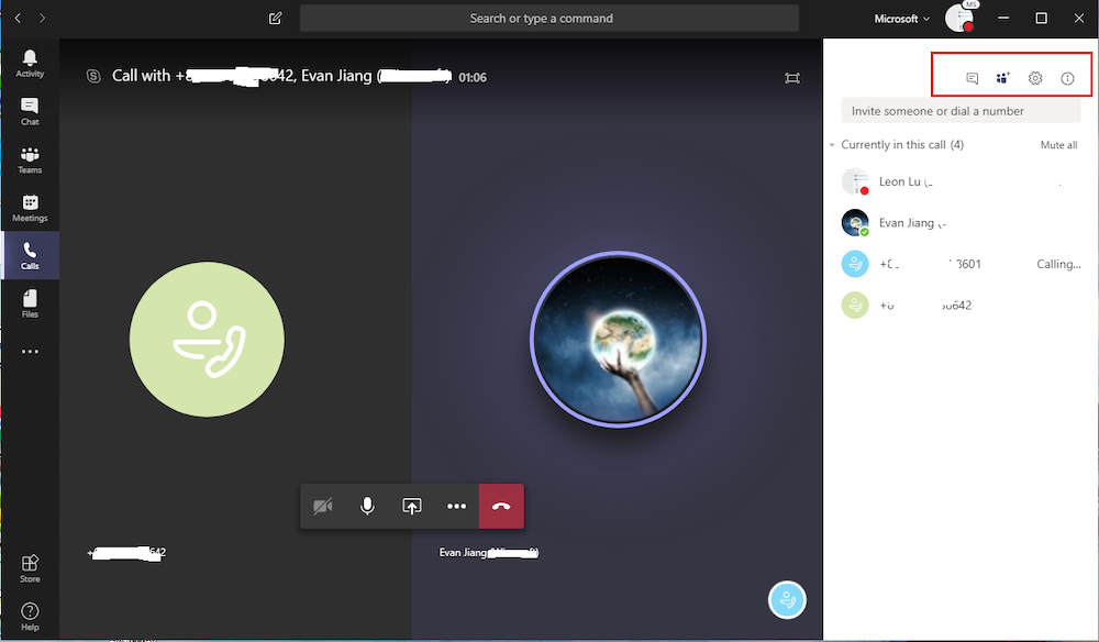 Microsoft Teams Call